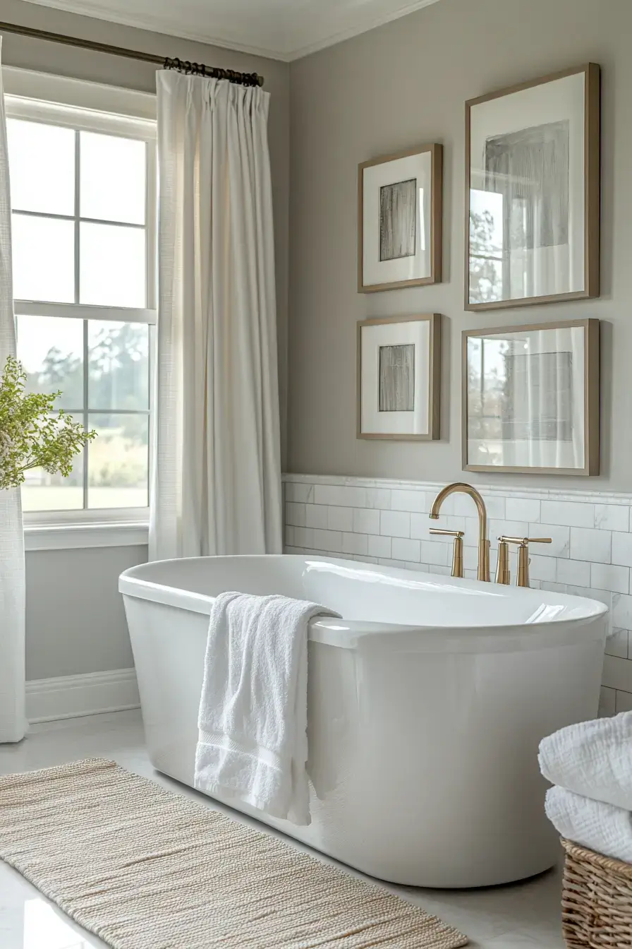 grey bathroom