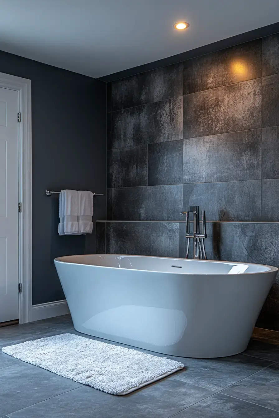 grey bathroom