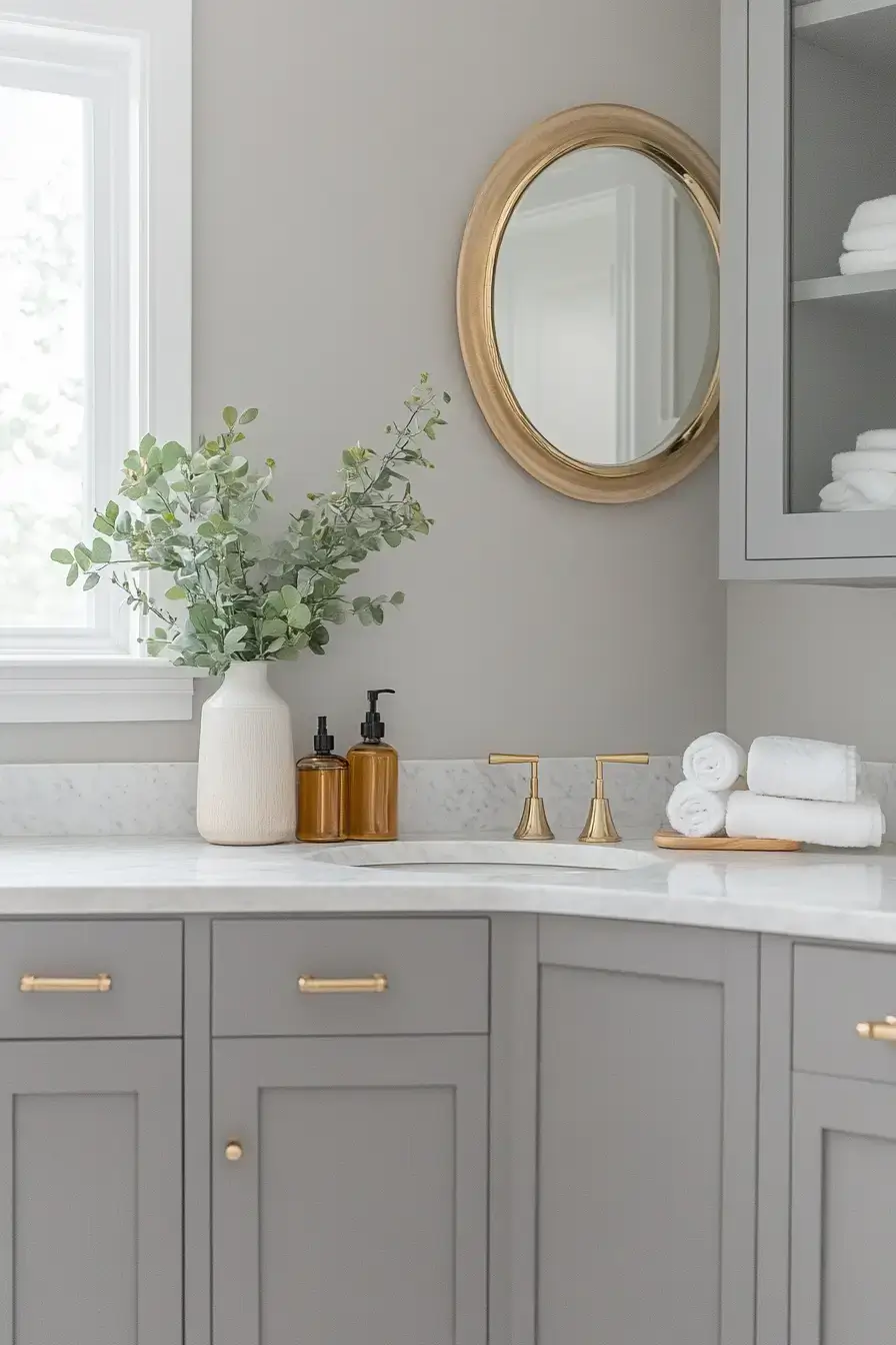 grey bathroom