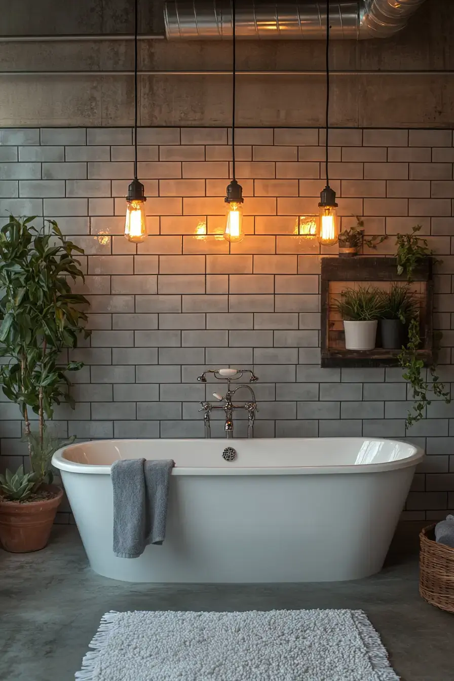 grey bathroom