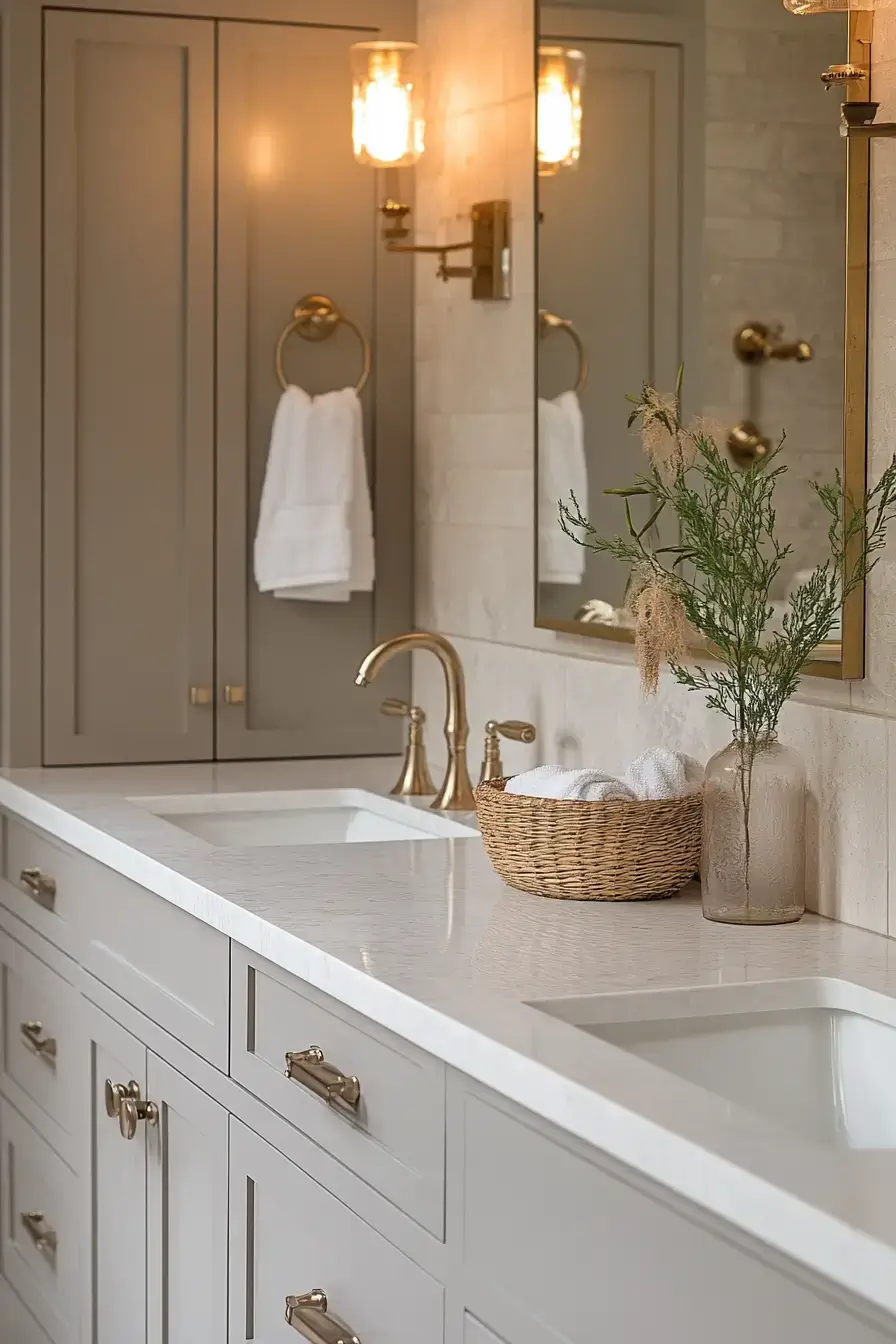 grey bathroom