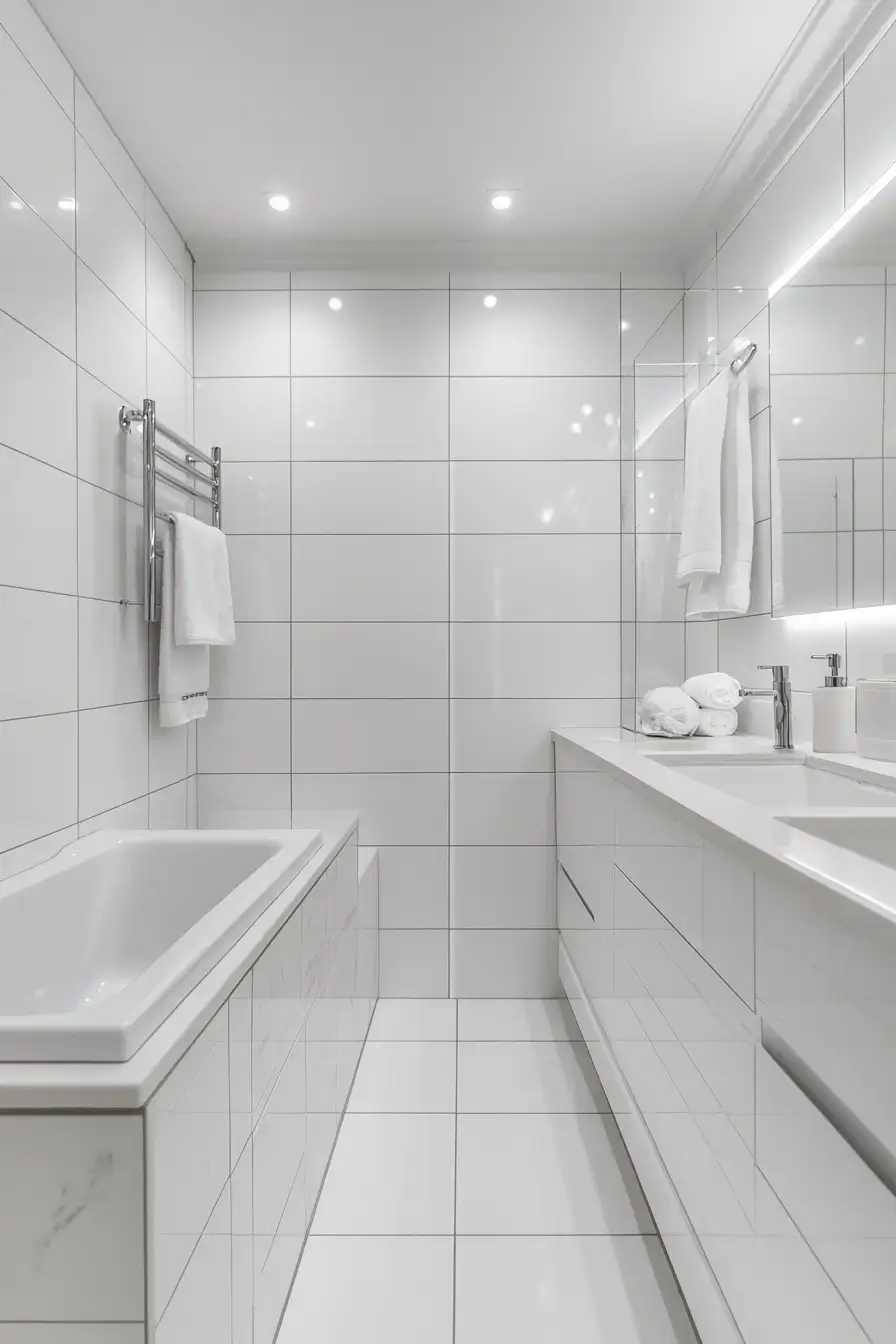 Scandinavian bathroom