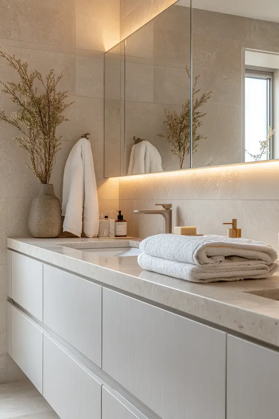 Scandinavian bathroom