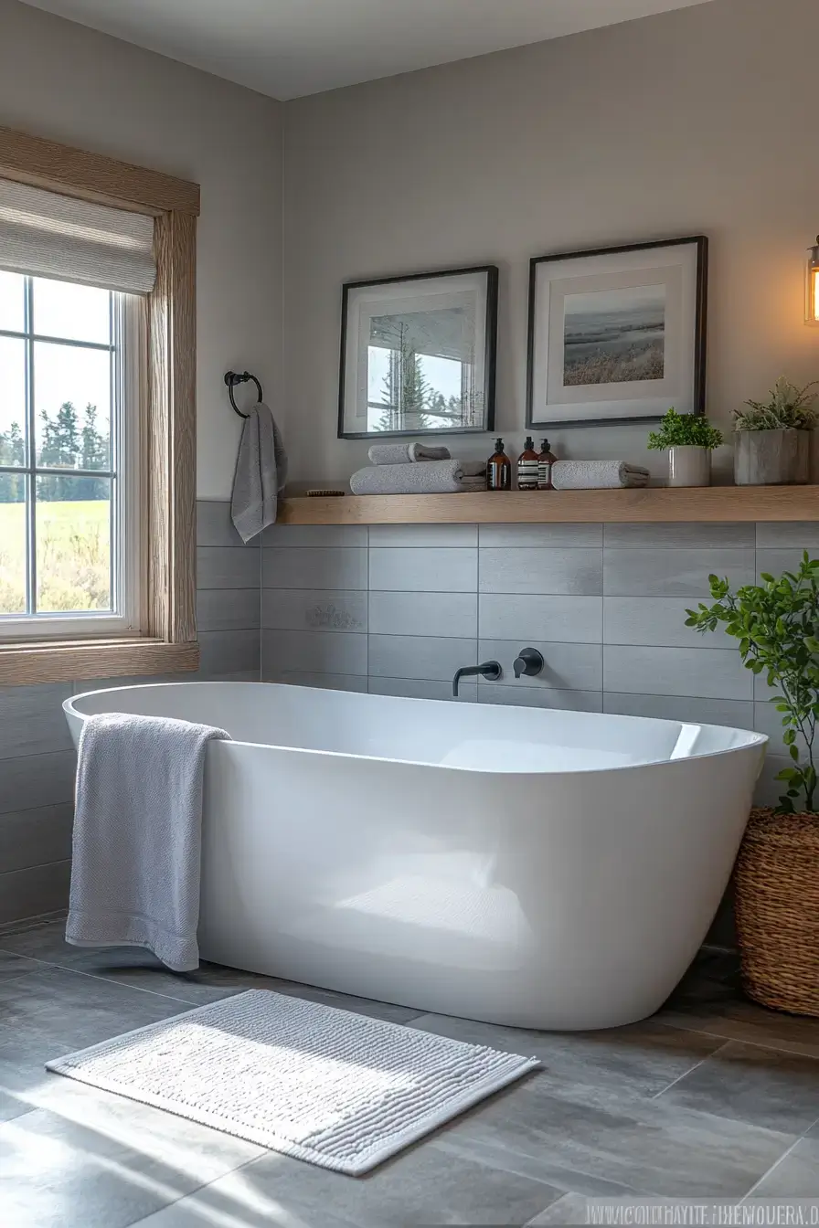 Scandinavian bathroom
