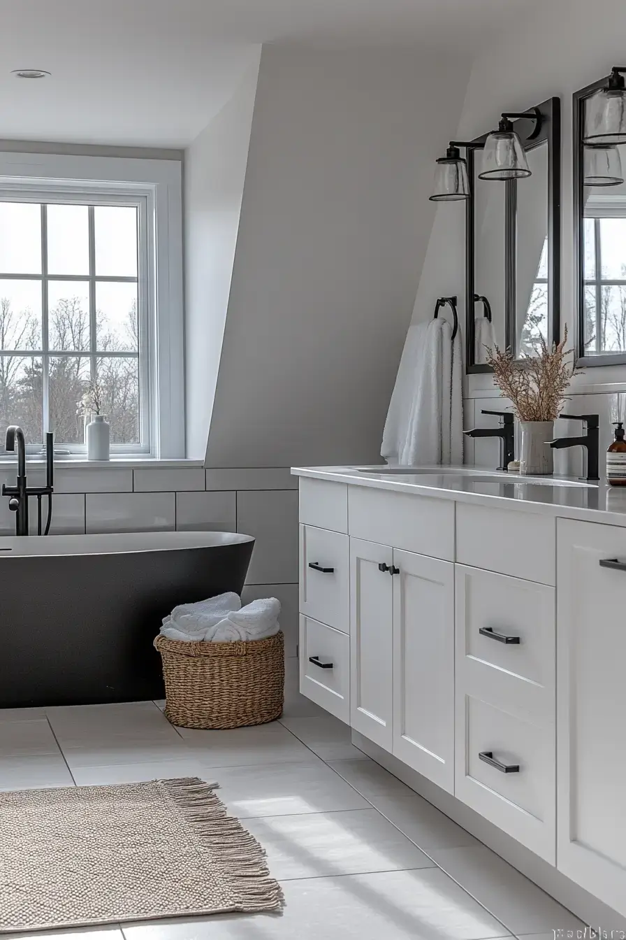 Scandinavian bathroom