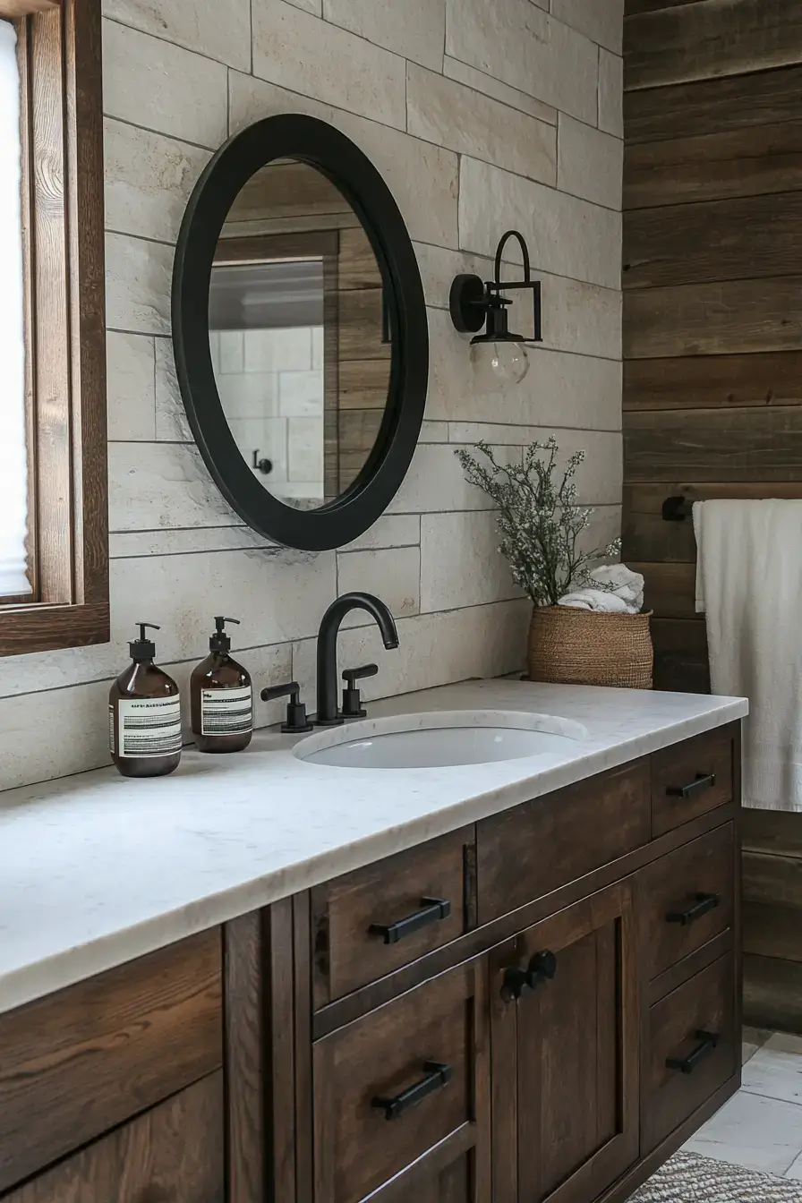 rustic bathroom ideas