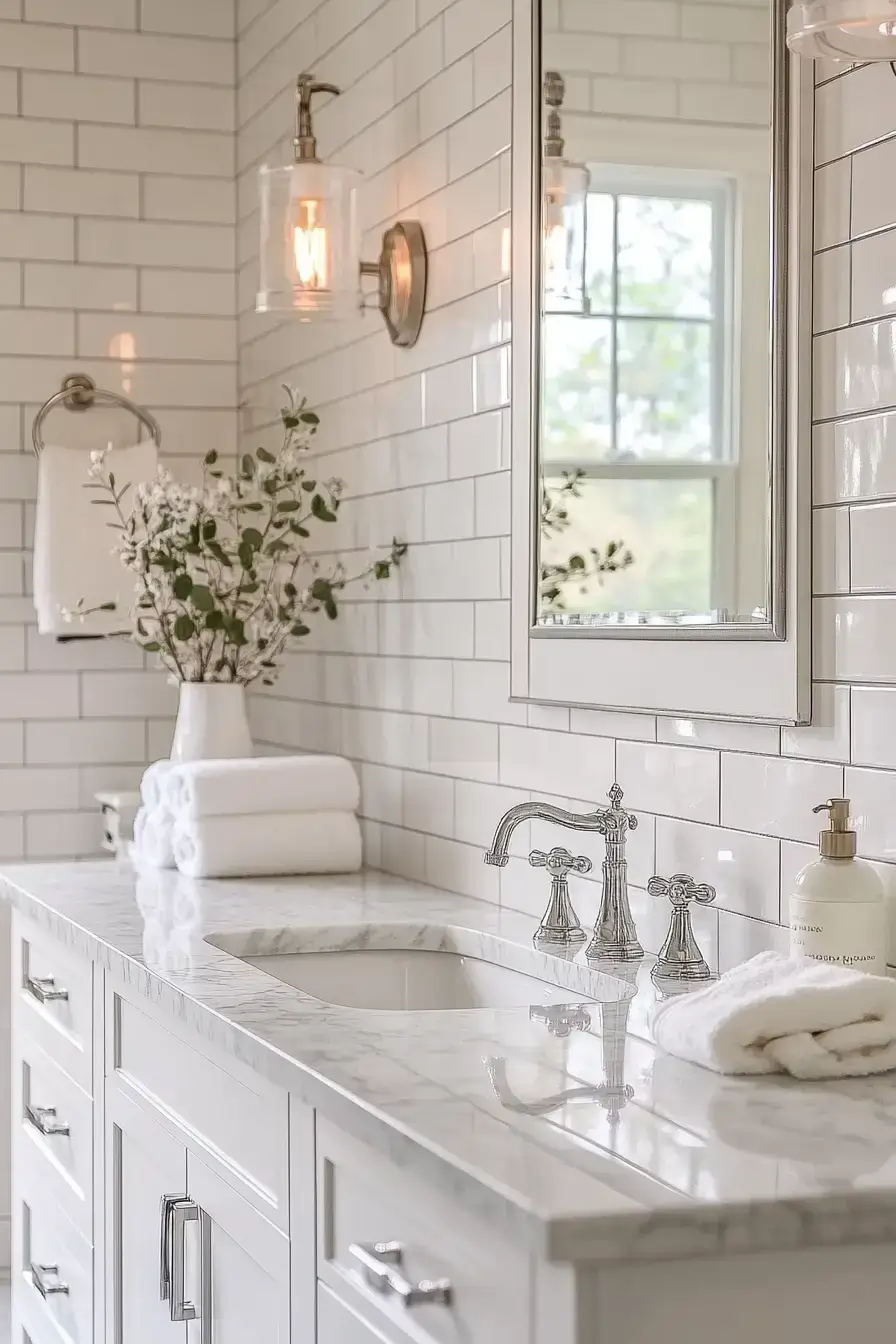 Scandinavian bathroom