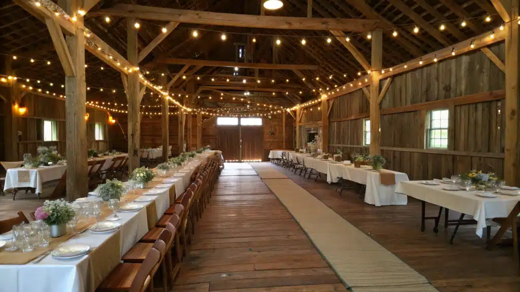 barn wedding
