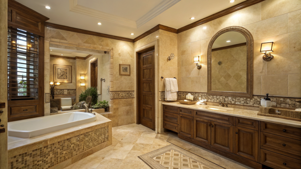 beige bathroom