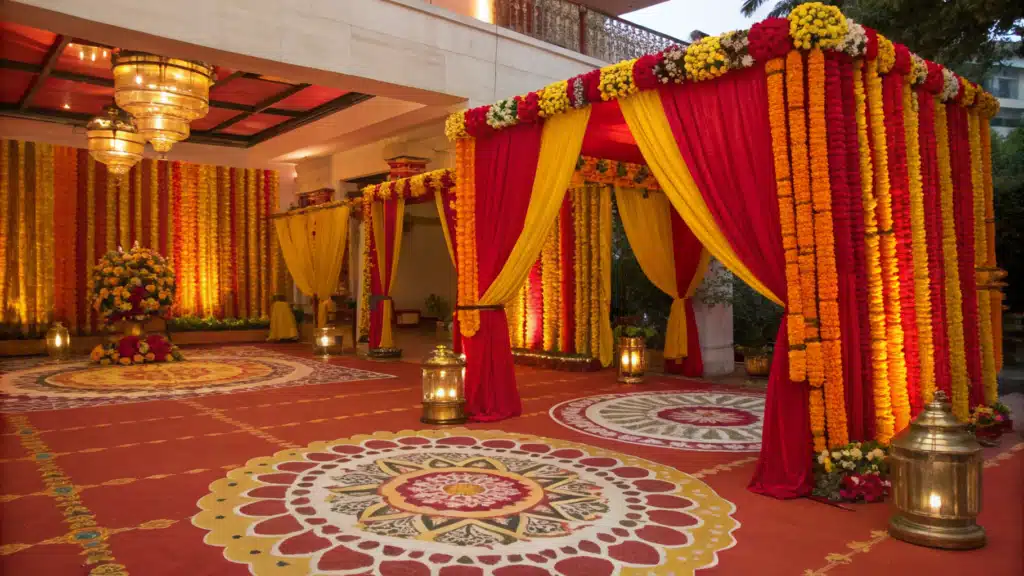 desi wedding decor