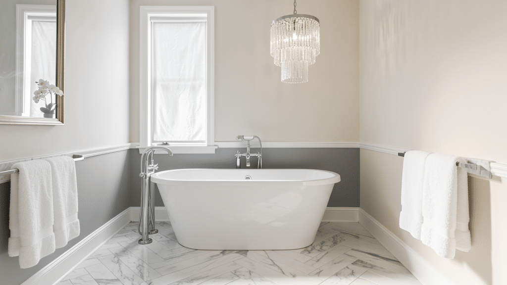 elegant bathroom design