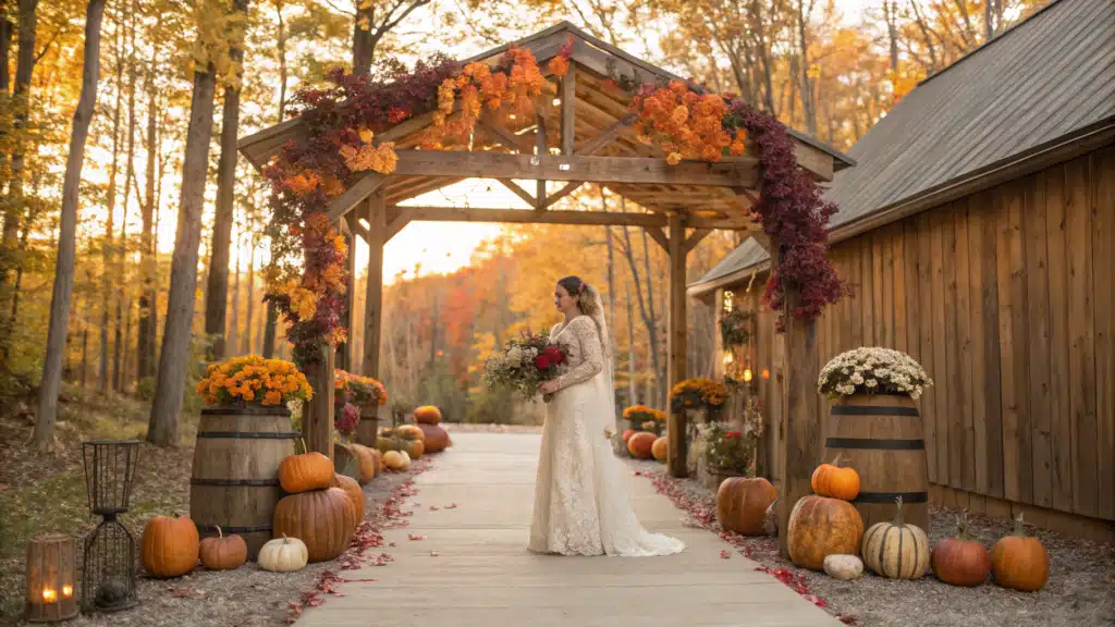 rustic fall wedding