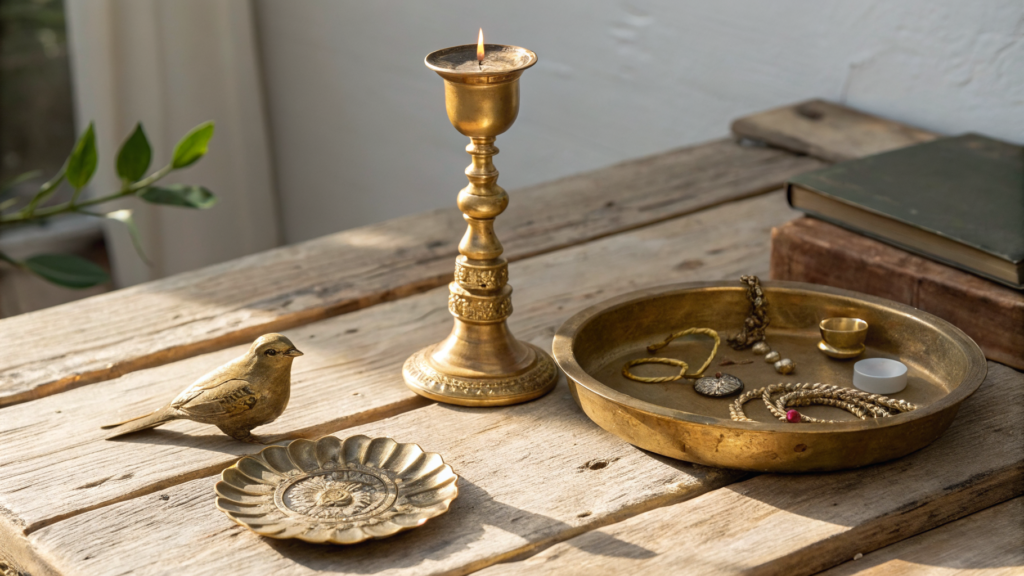 Vintage Brass Decor