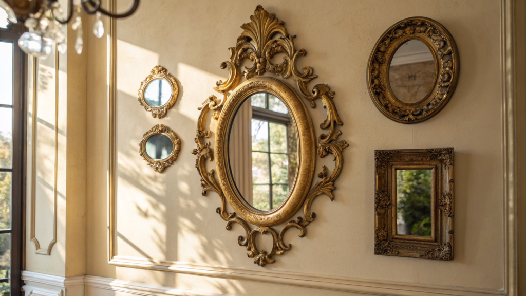 Vintage Mirror Wall