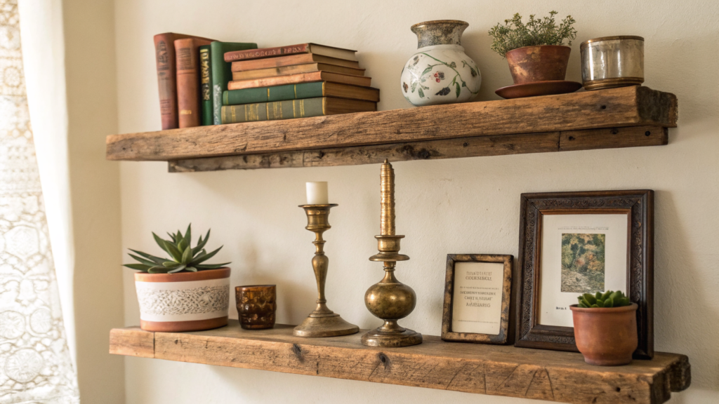 Vintage Shelf Decor