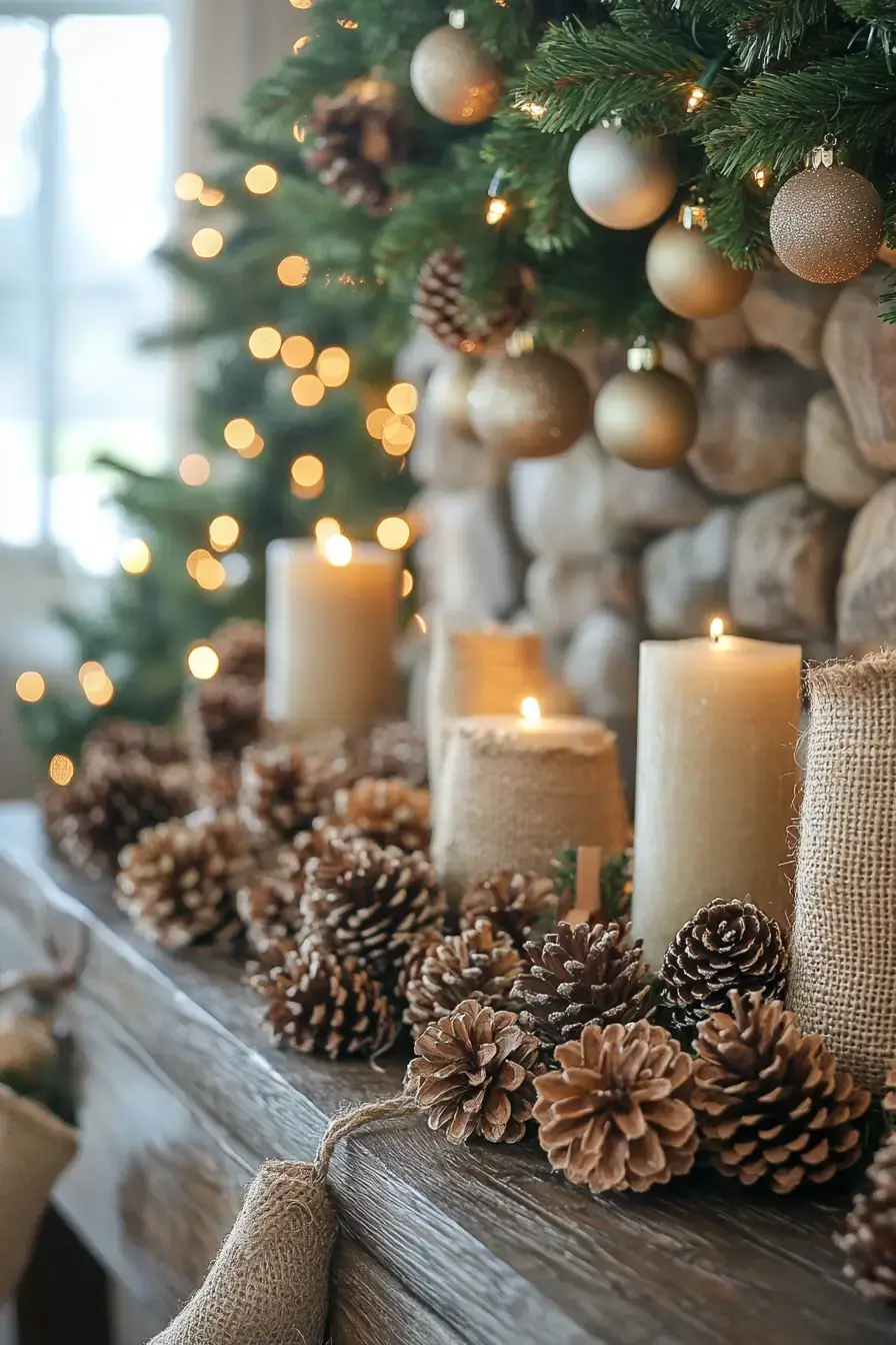 rustic christmas decor
