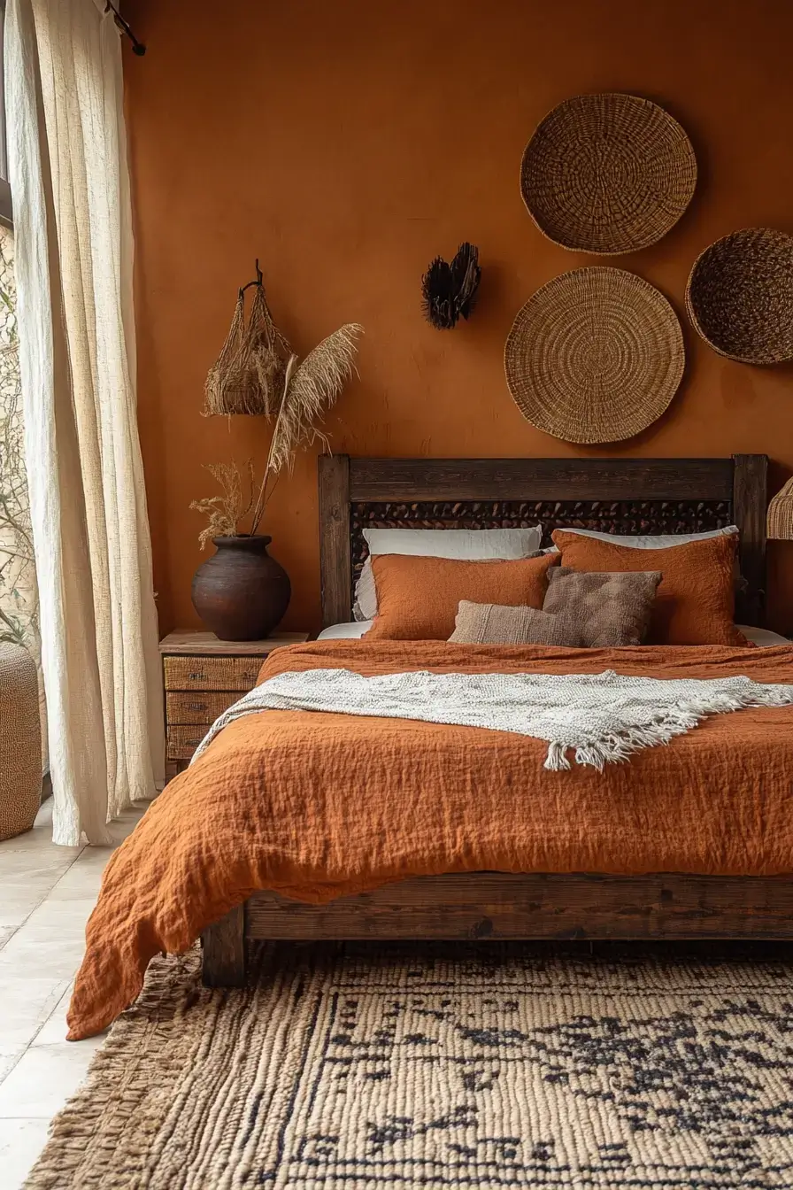 afro boho bedroom