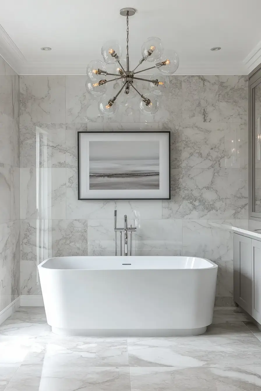 elegant bathroom