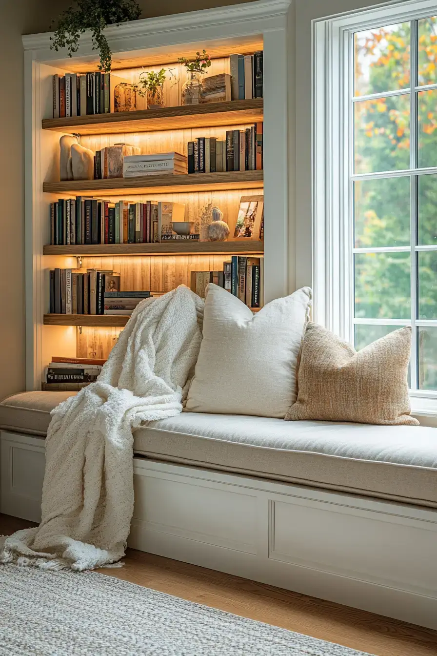 cozy home library