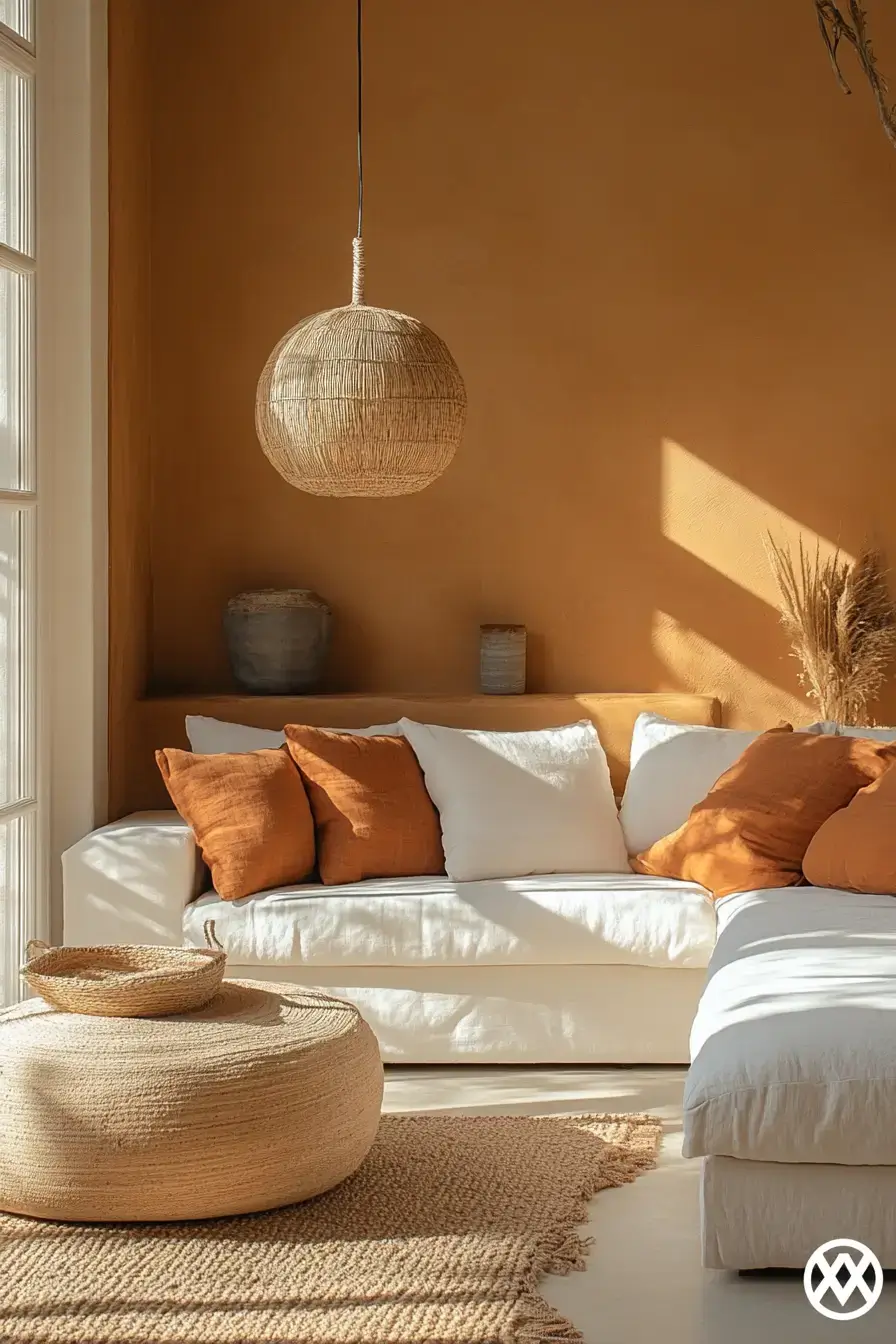 beige living room