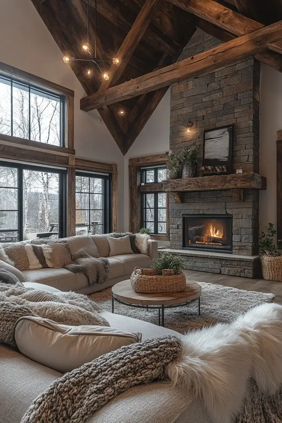 rustic living room ideas