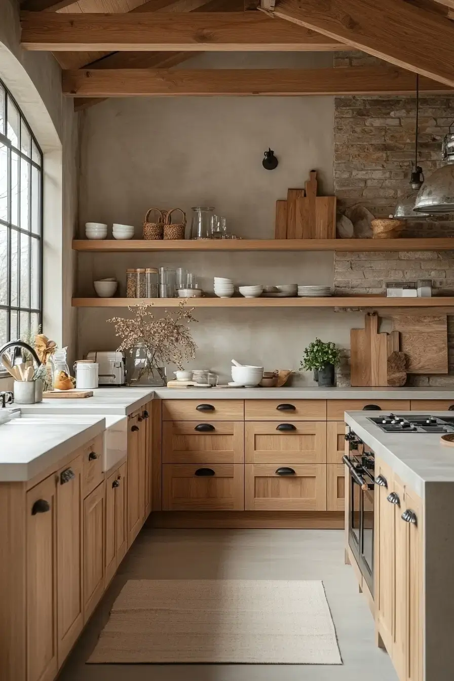 rustic kitchen cabinets