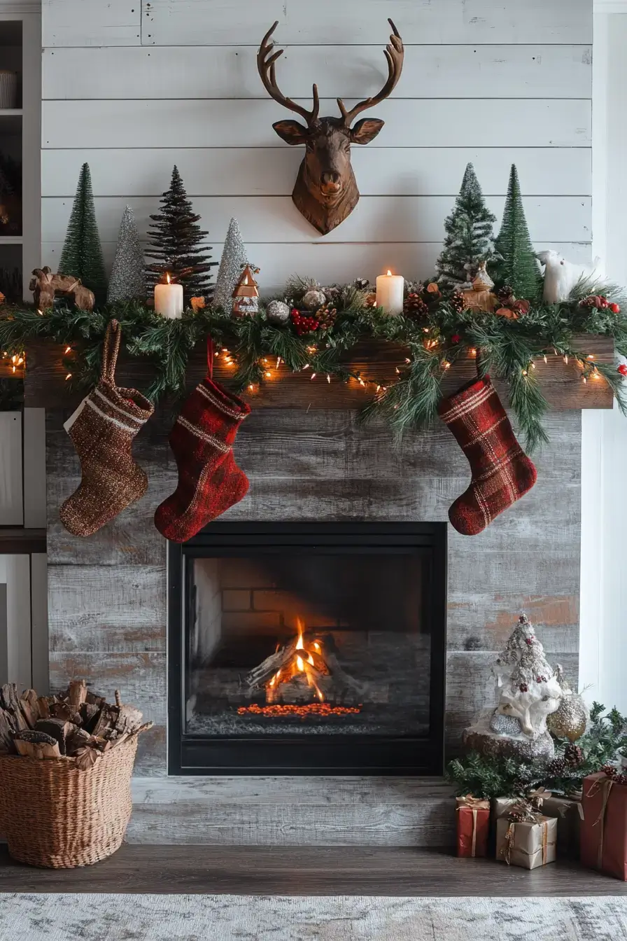 rustic christmas decor