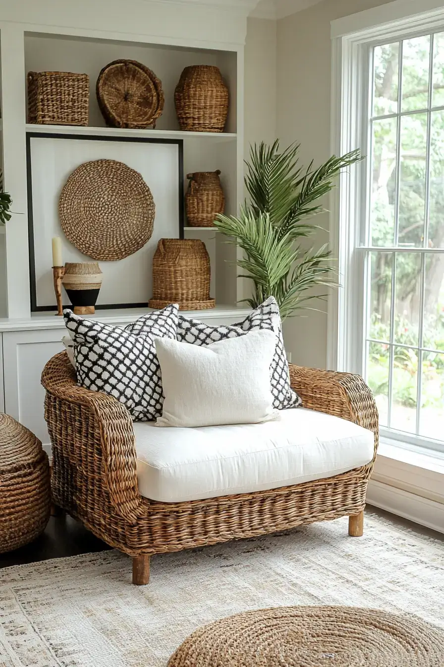 afro bohemian style decor