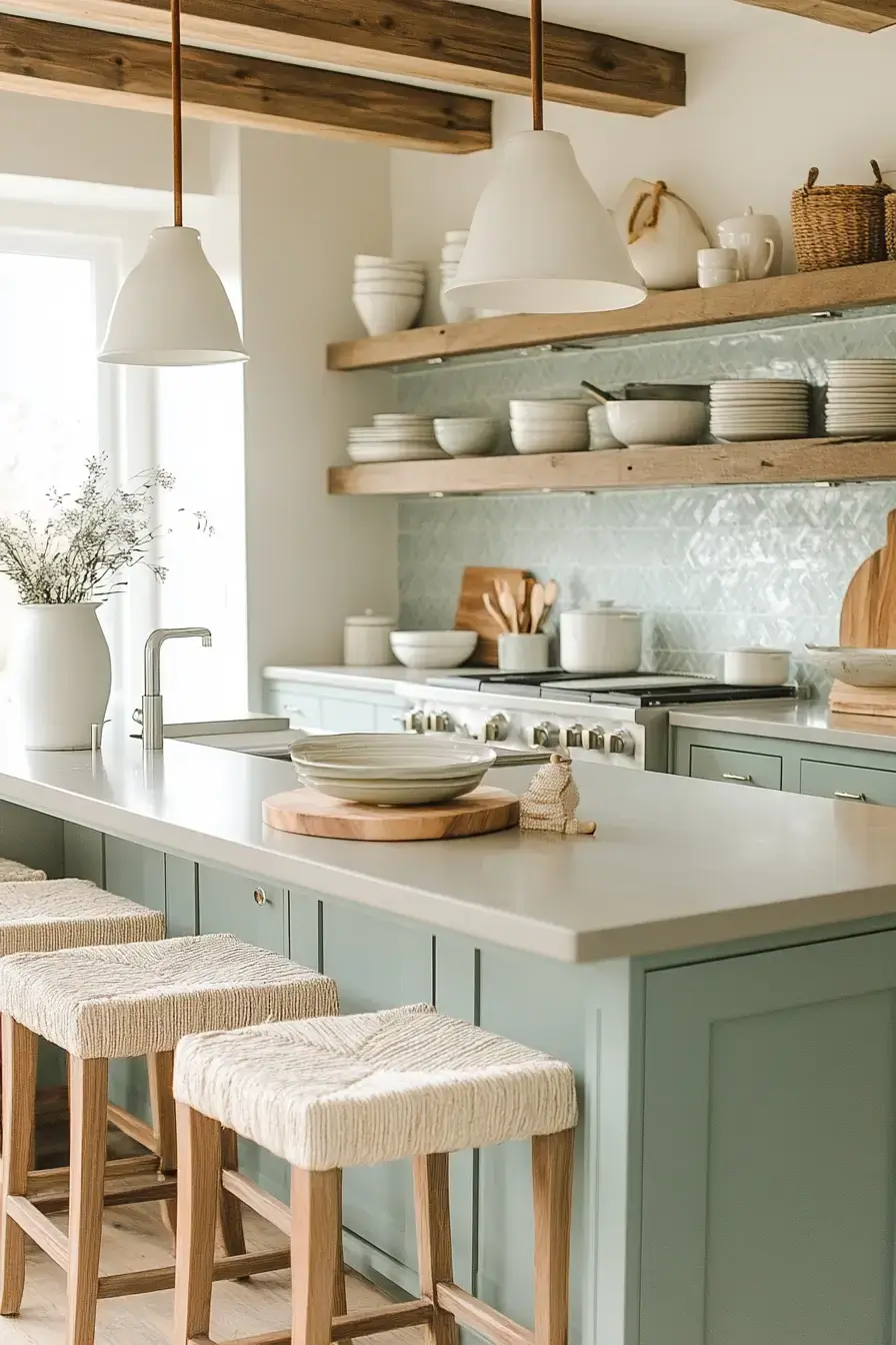 modern coastal kitchen