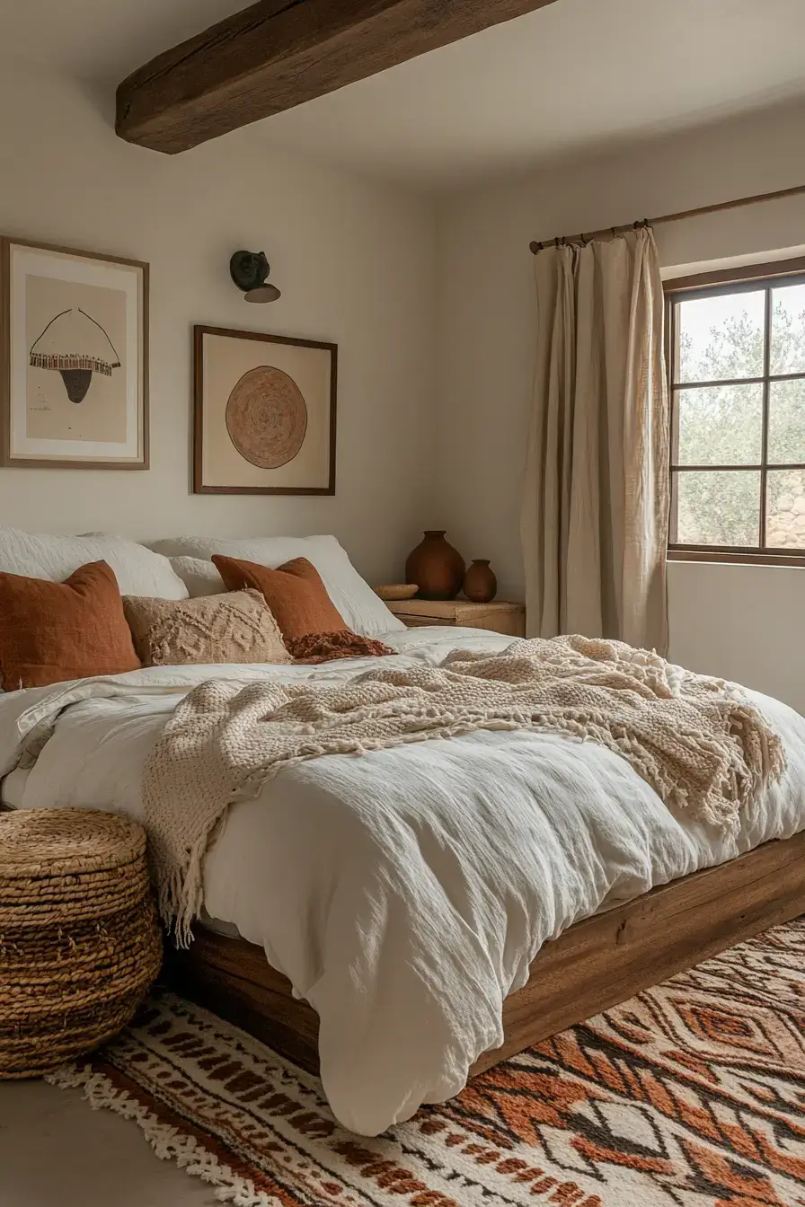 afro boho bedroom