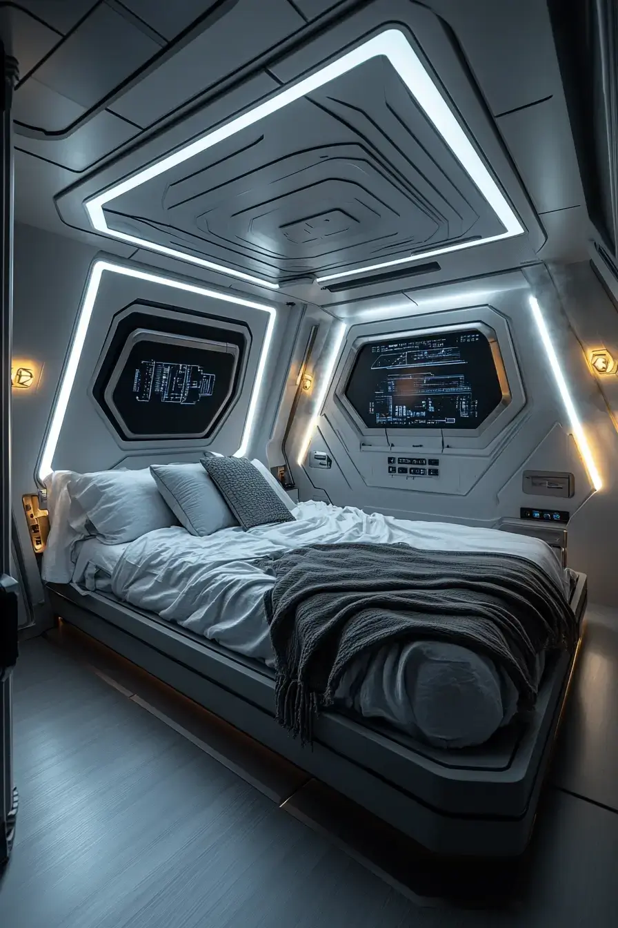 space themed bedroom