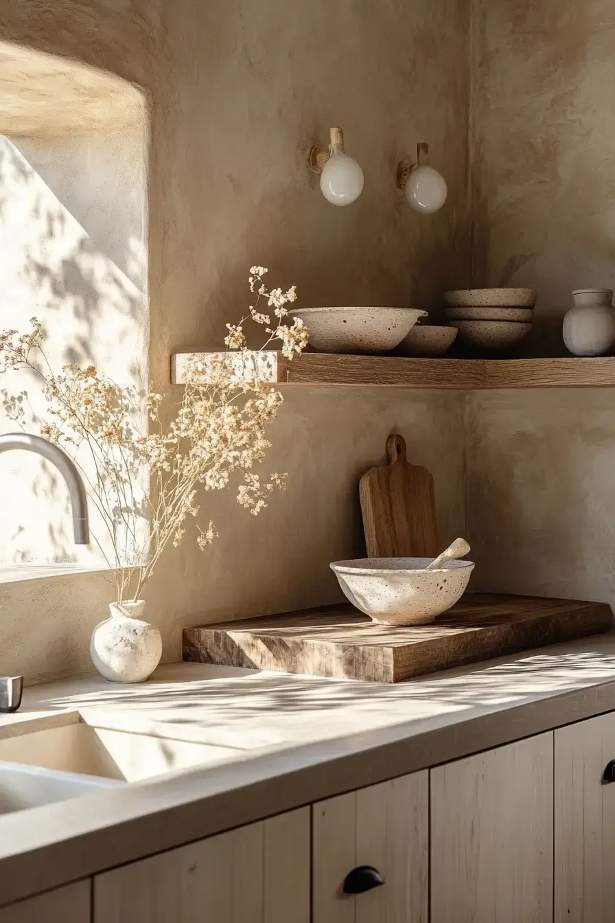 beige kitchen