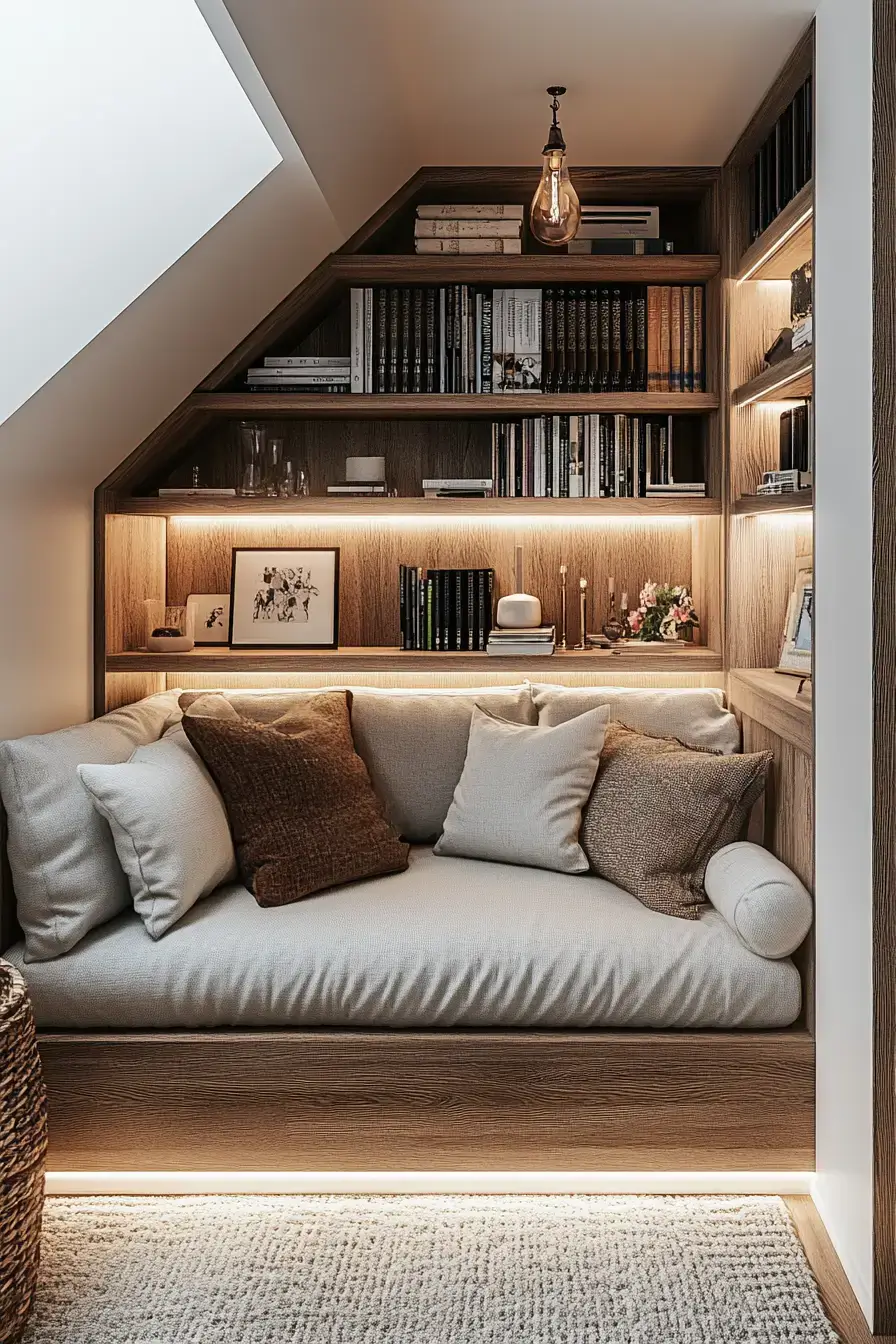 cozy home library