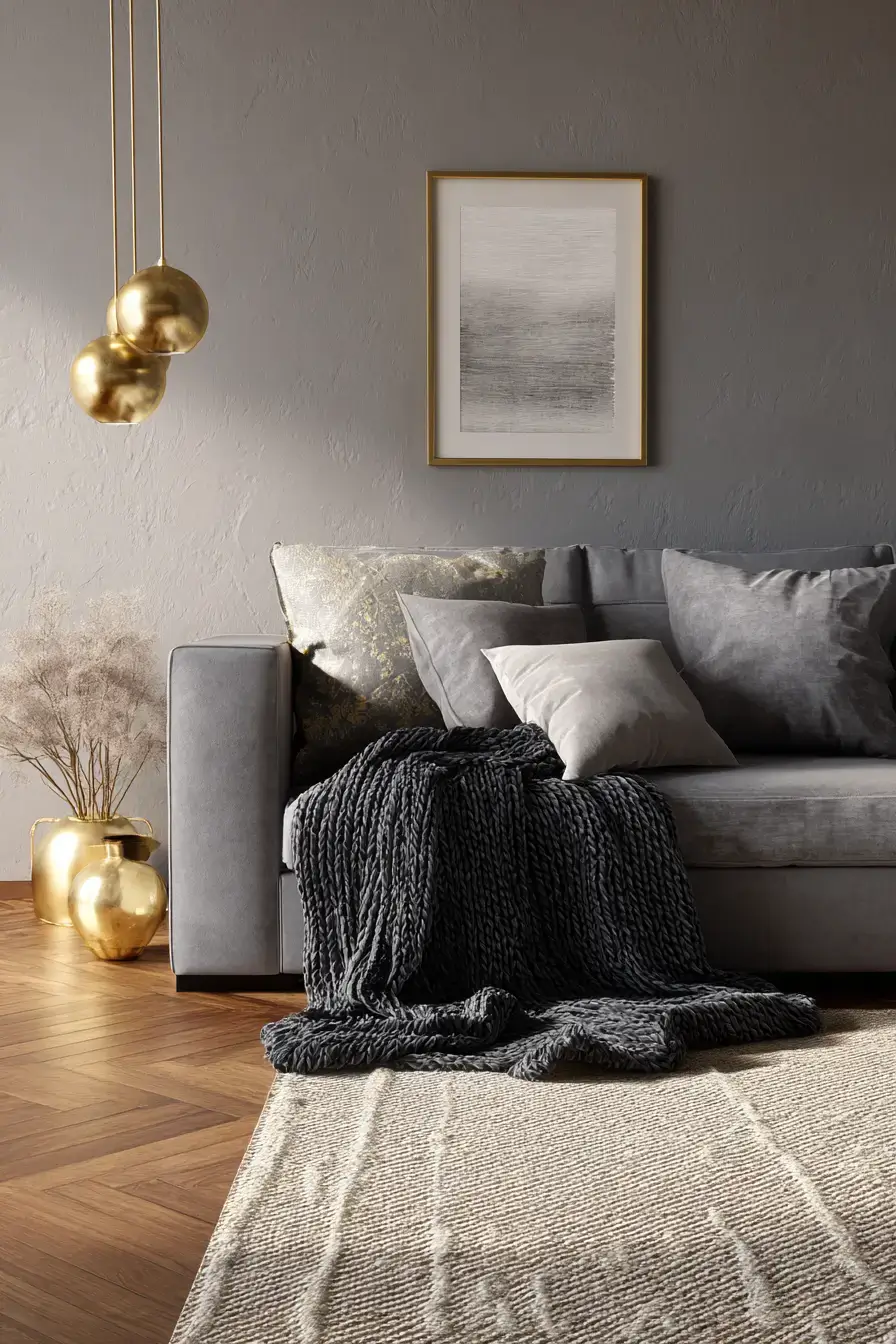 cozy minimalist living room