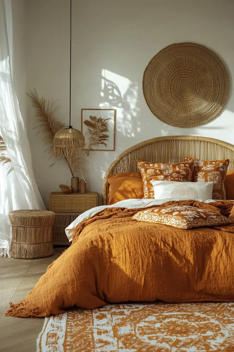 afro boho bedroom