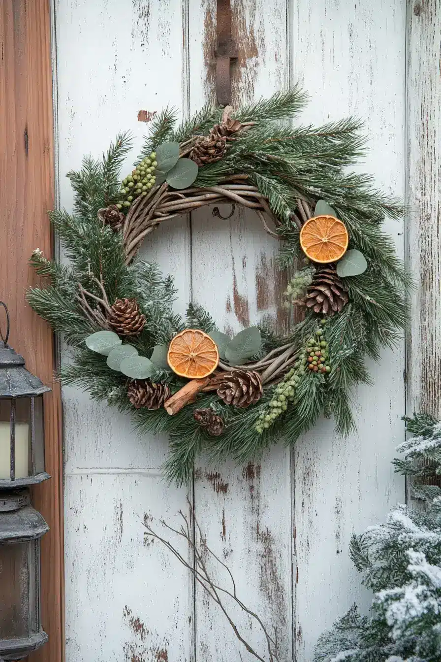 rustic christmas decor