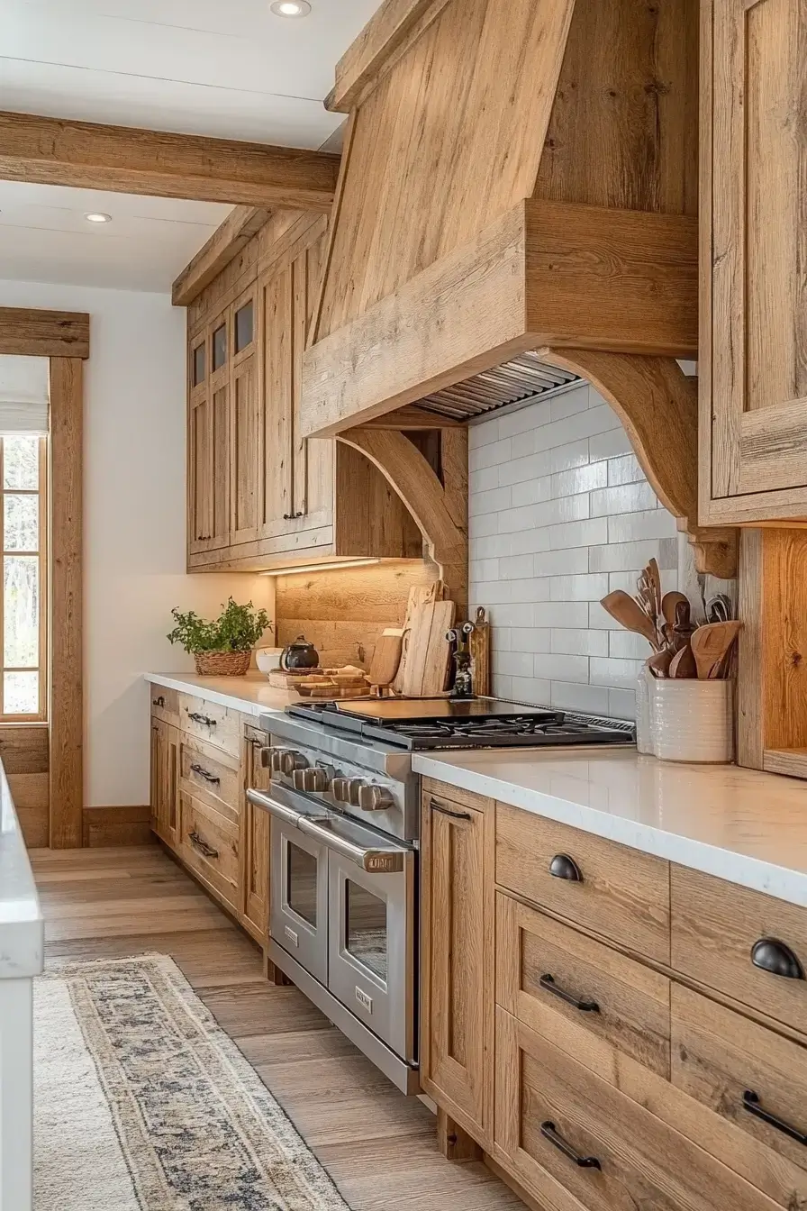rustic kitchen cabinets