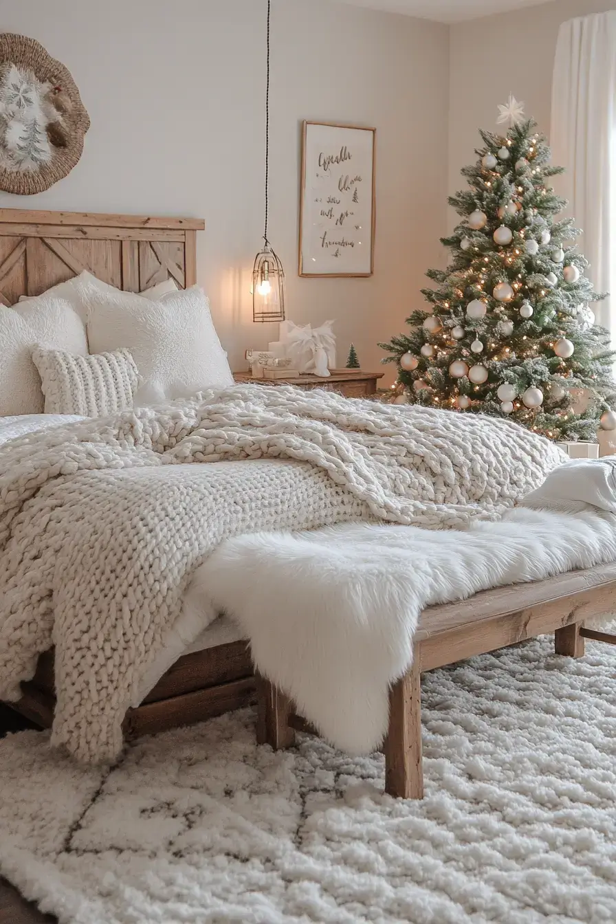 christmas bedroom