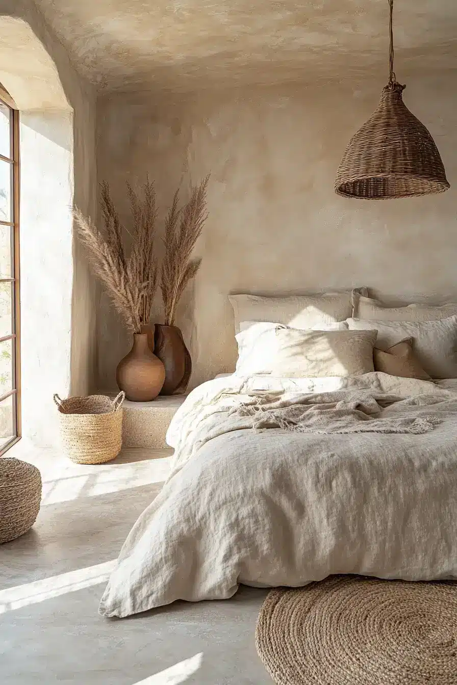 beige bedroom