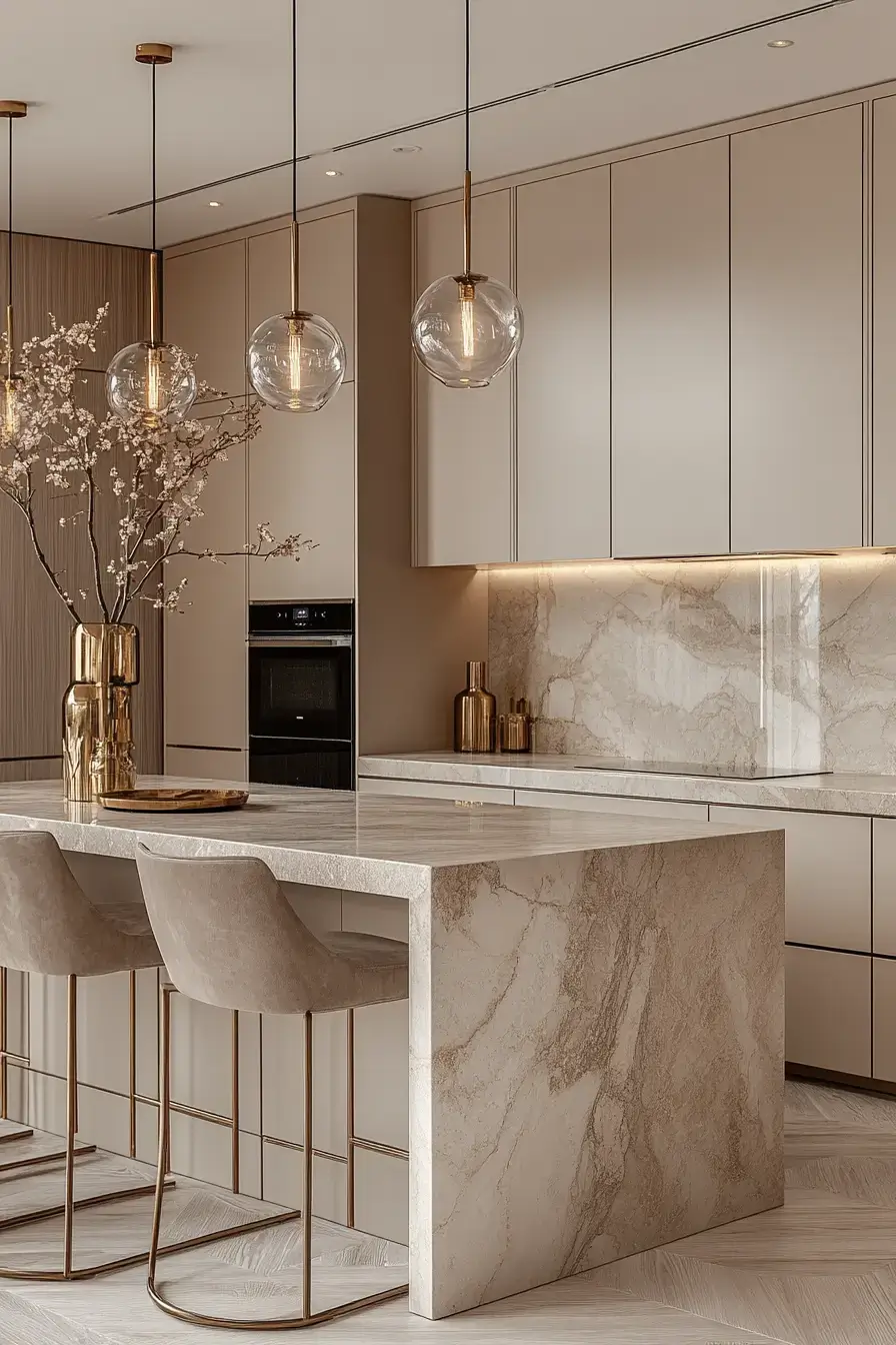 beige kitchen