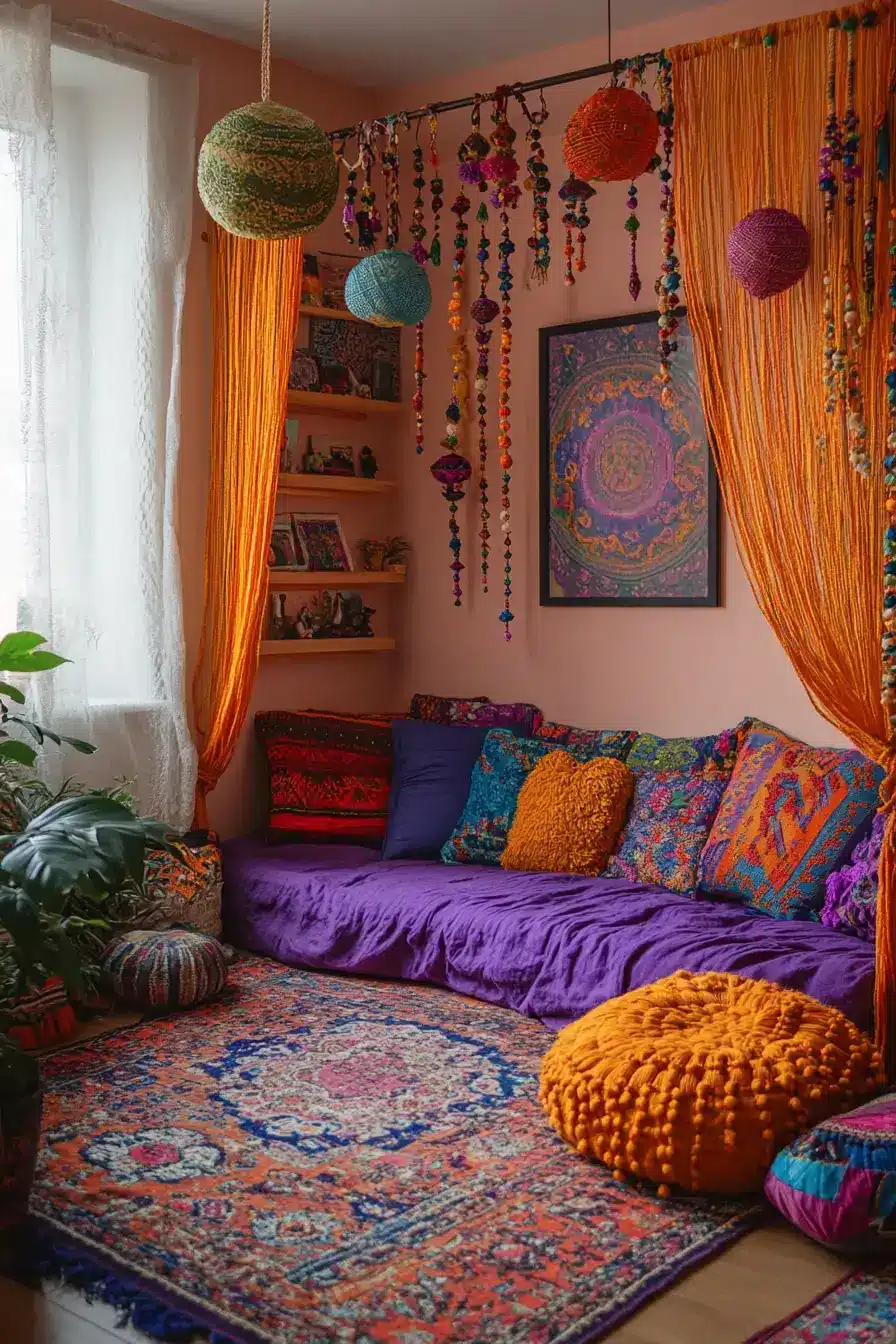 afro boho decor