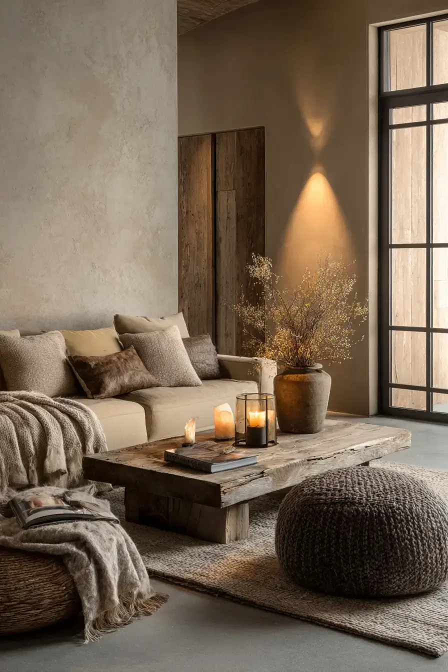 beige living room