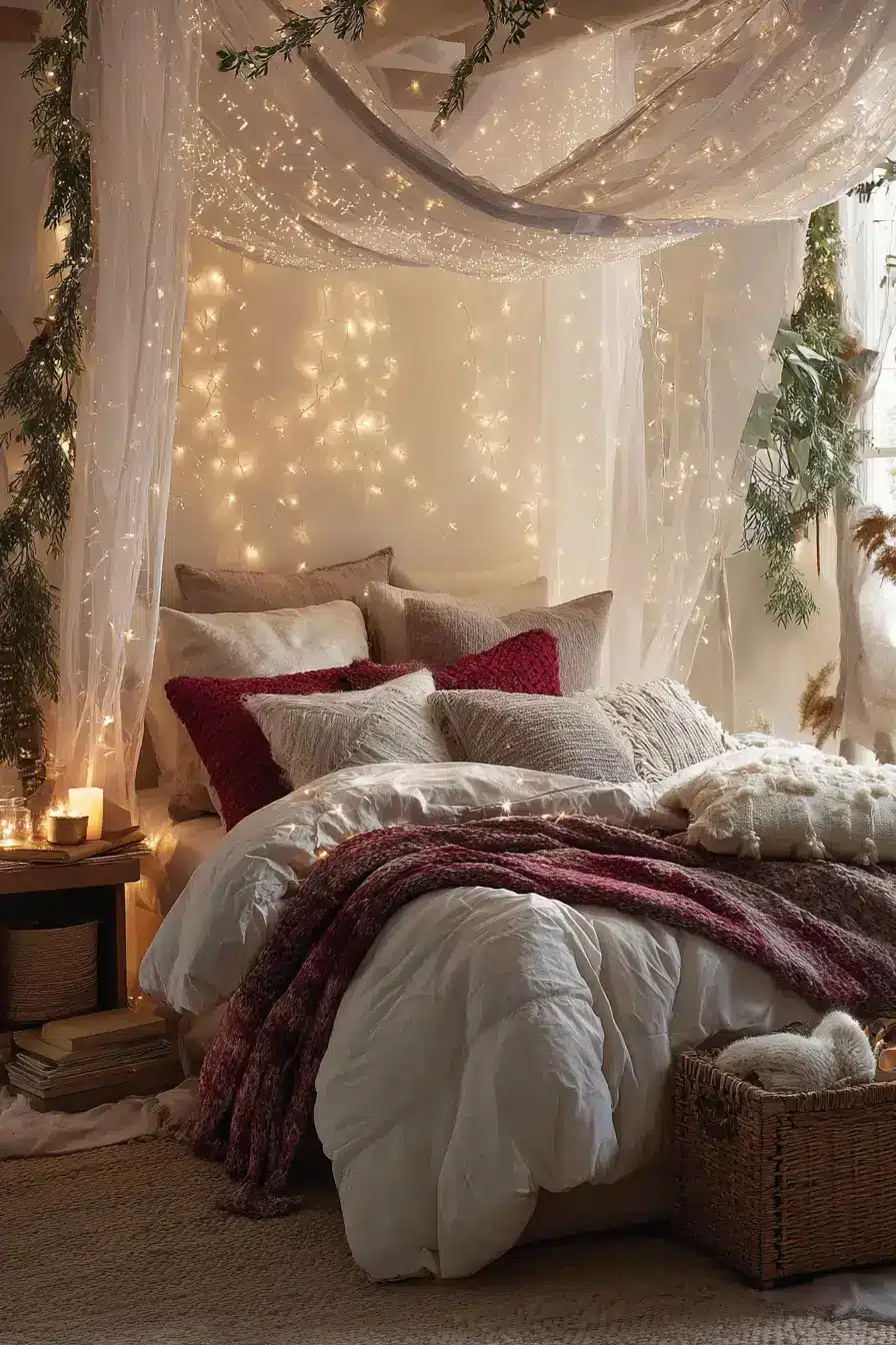 christmas bedroom