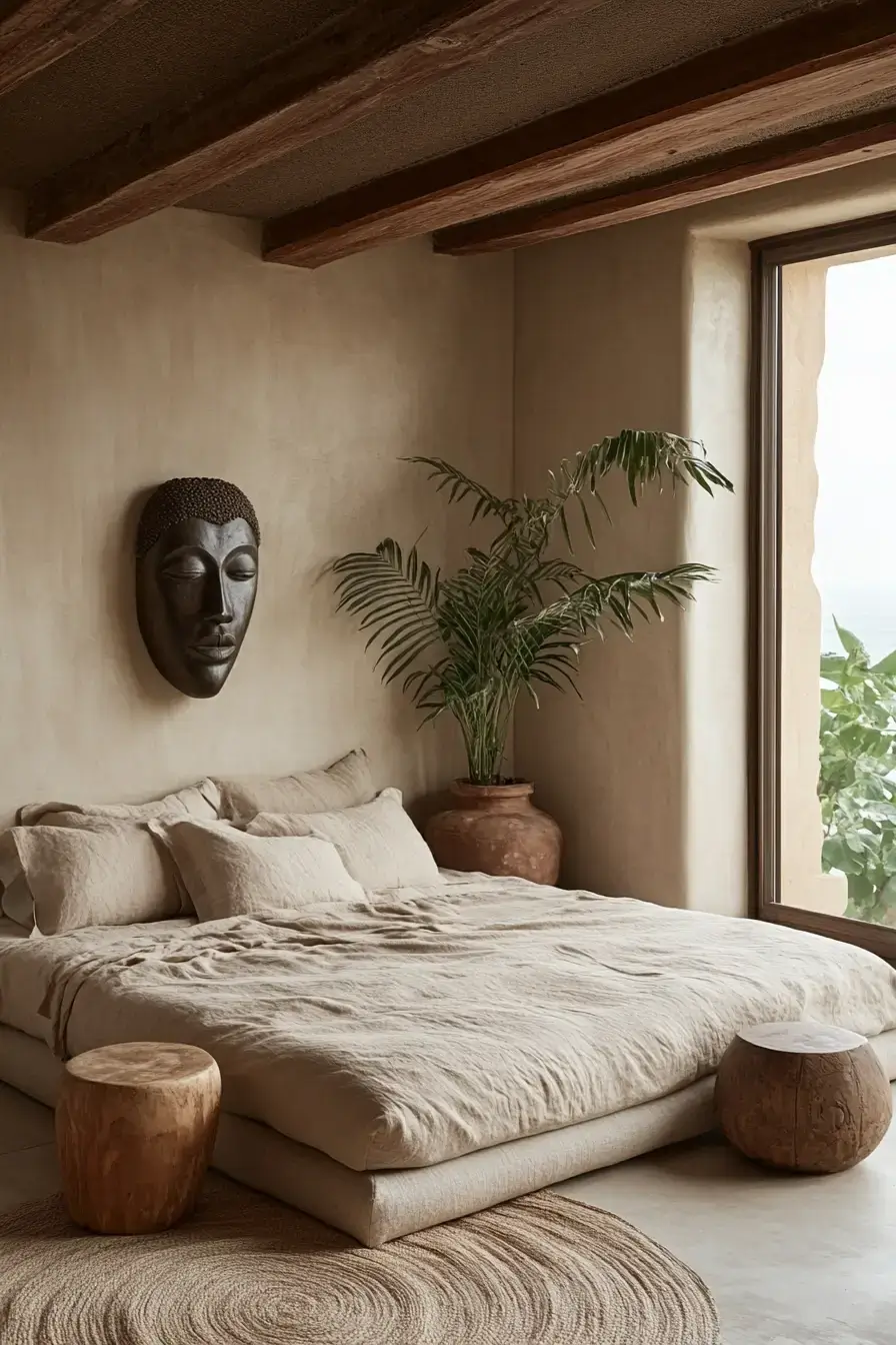 afro boho bedroom