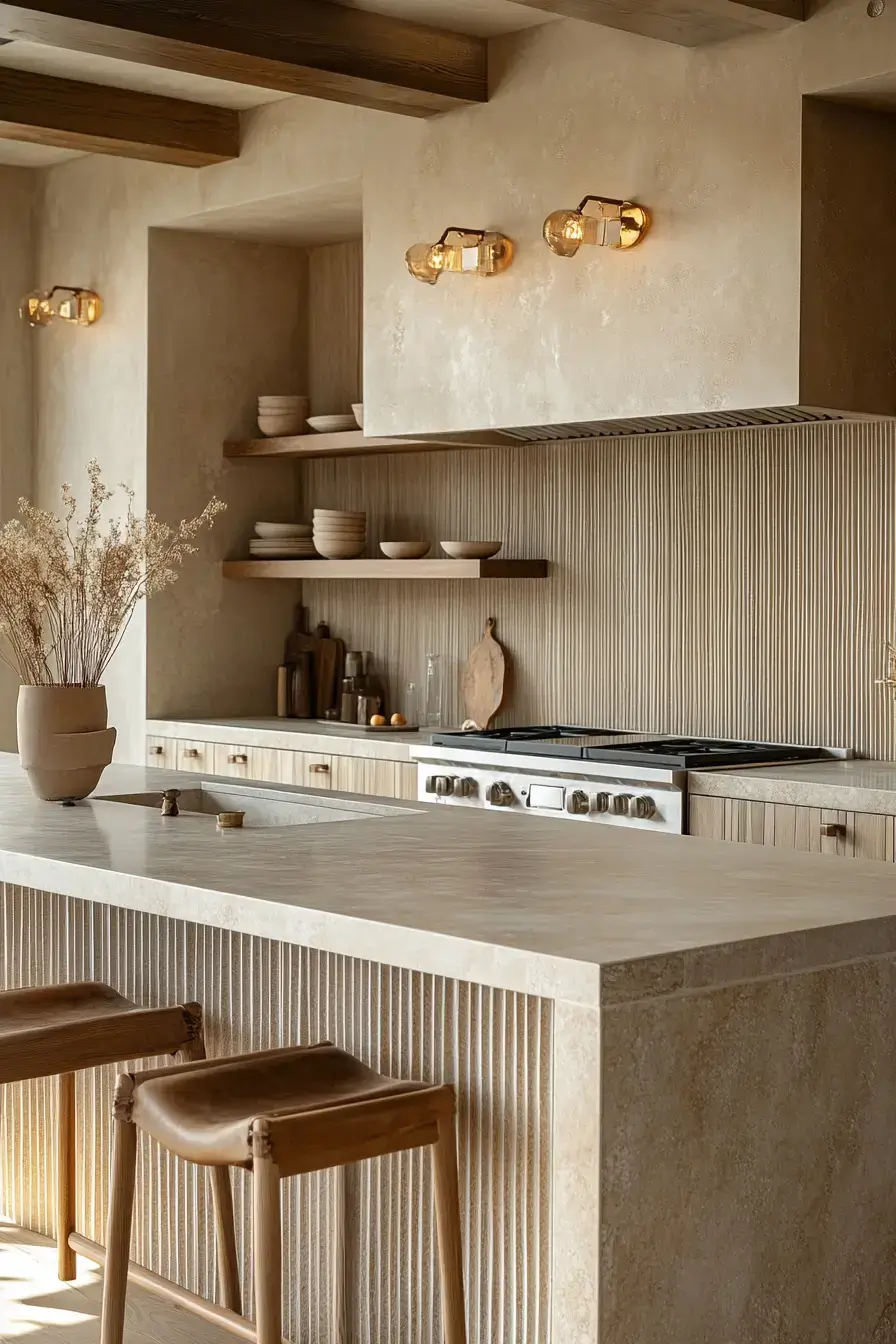 beige kitchen