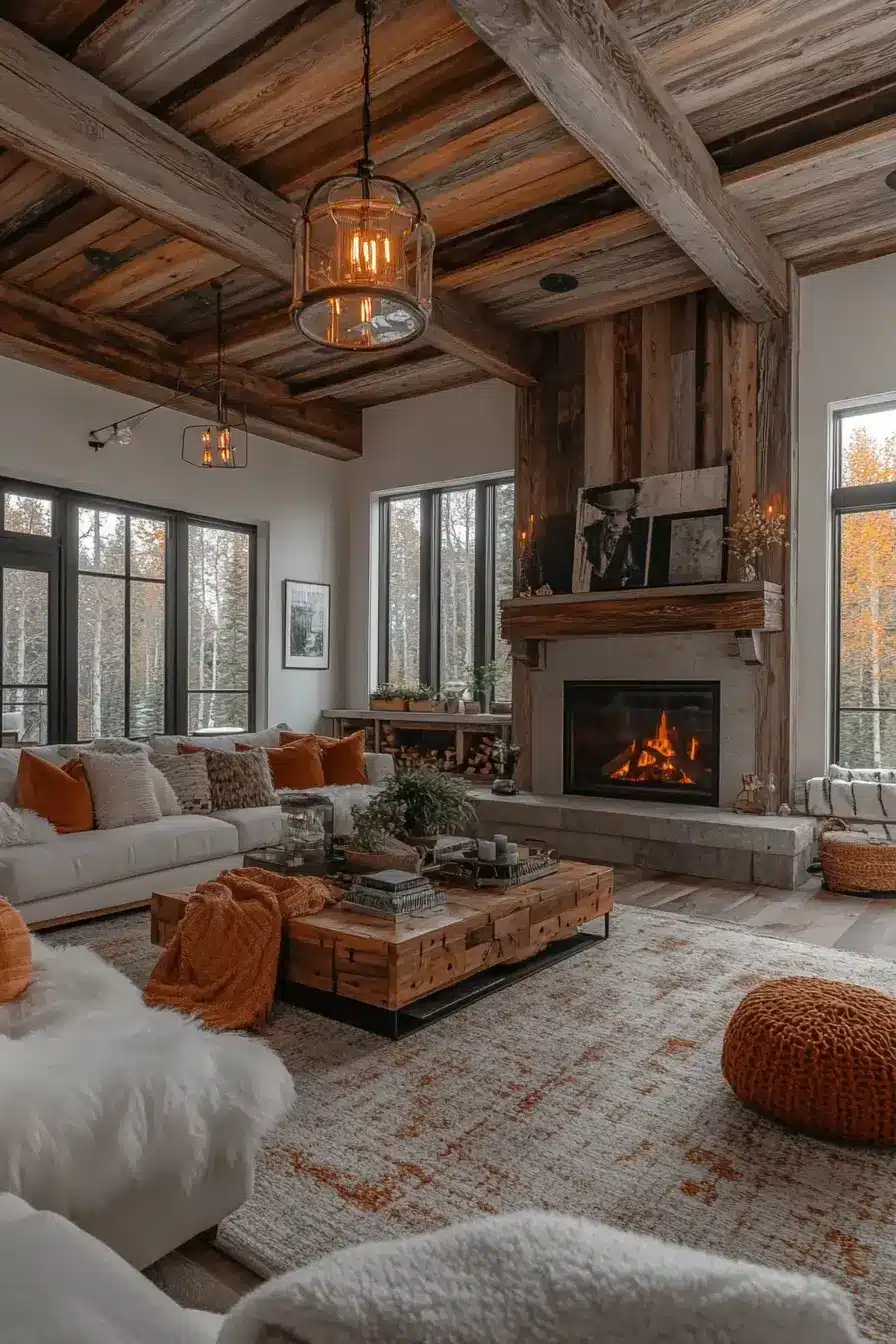 rustic living room ideas