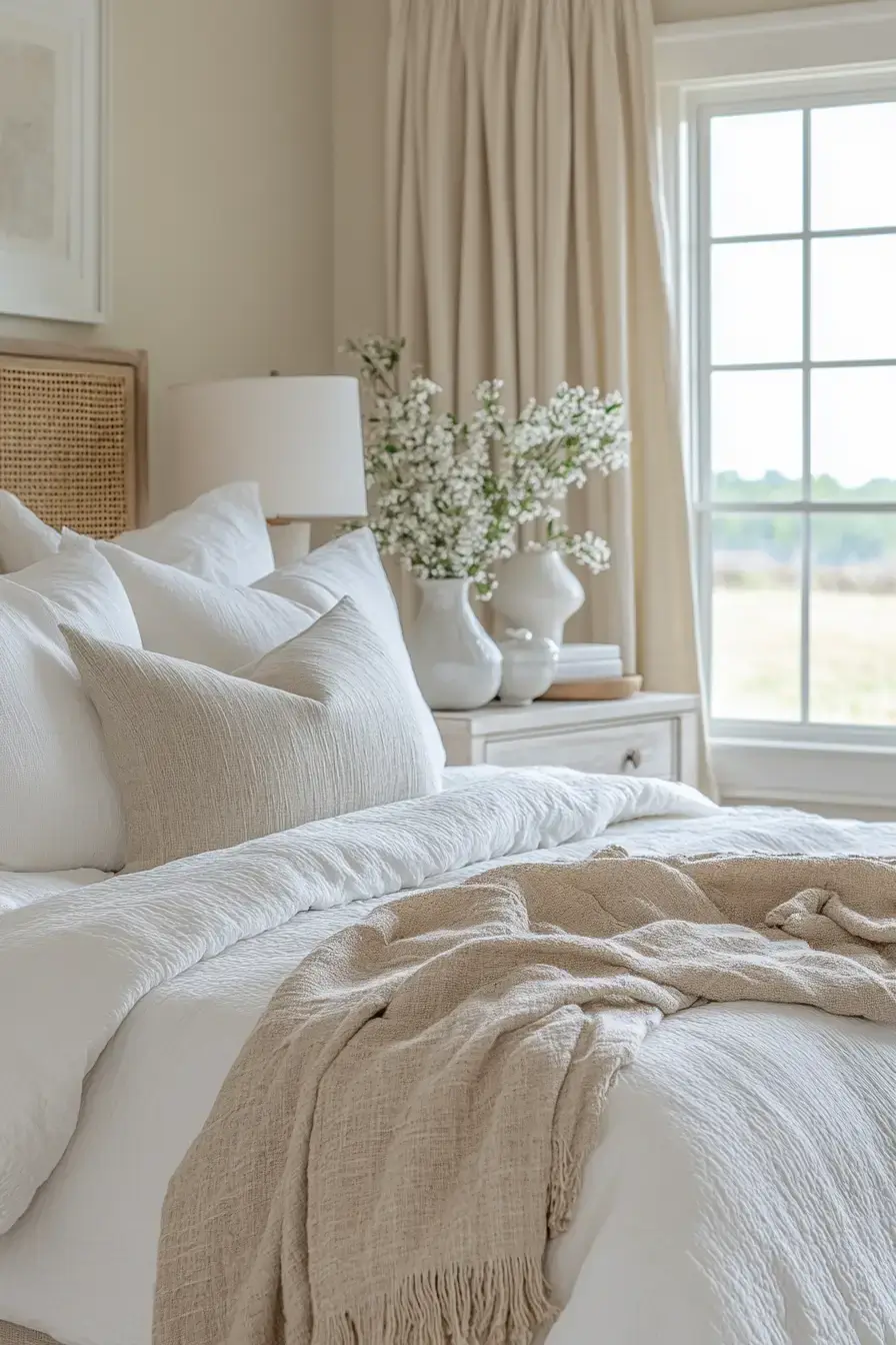 beige bedroom