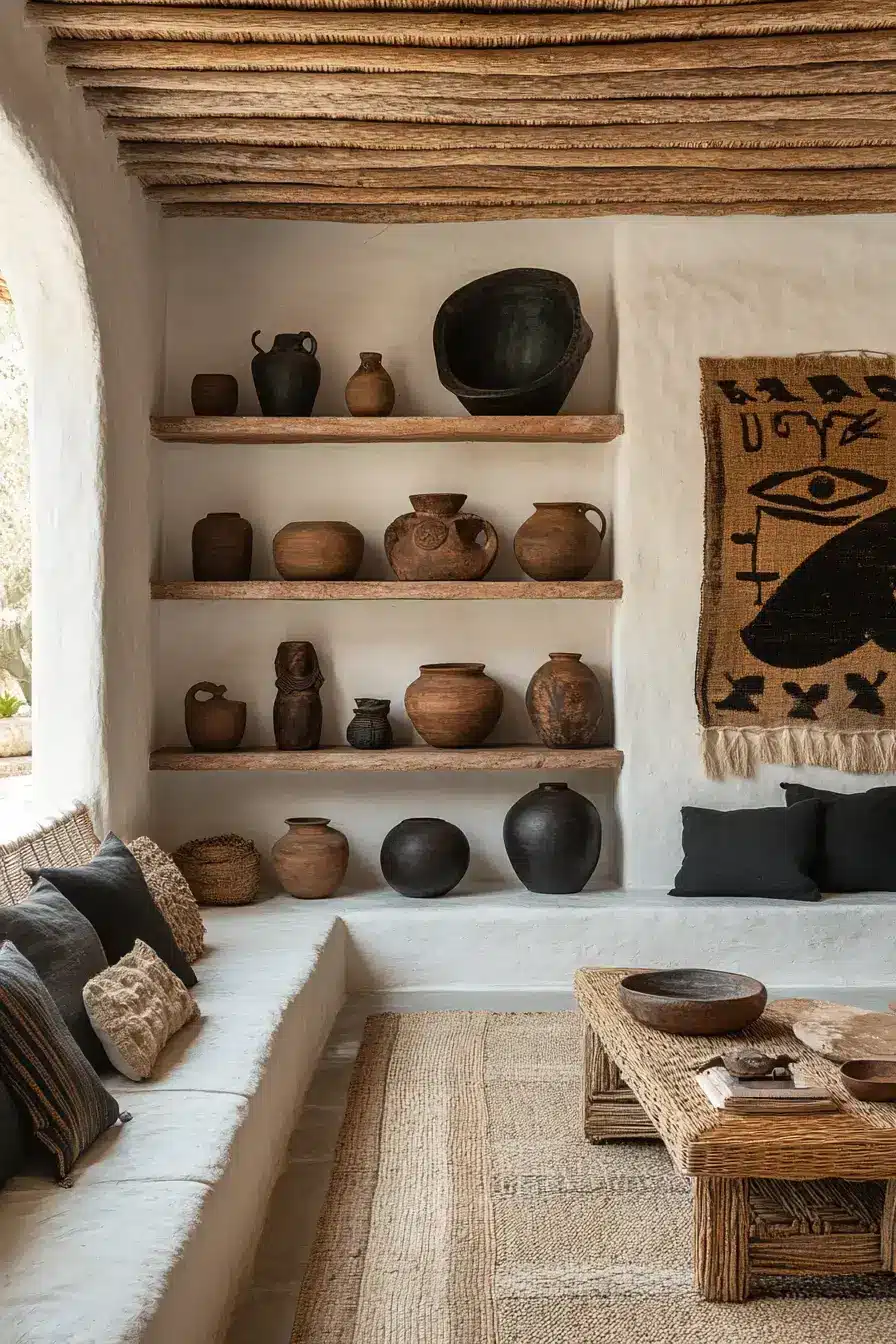 afro bohemian style decor