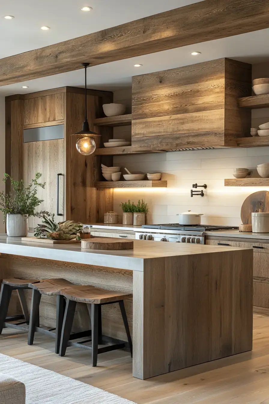 rustic kitchen cabinets