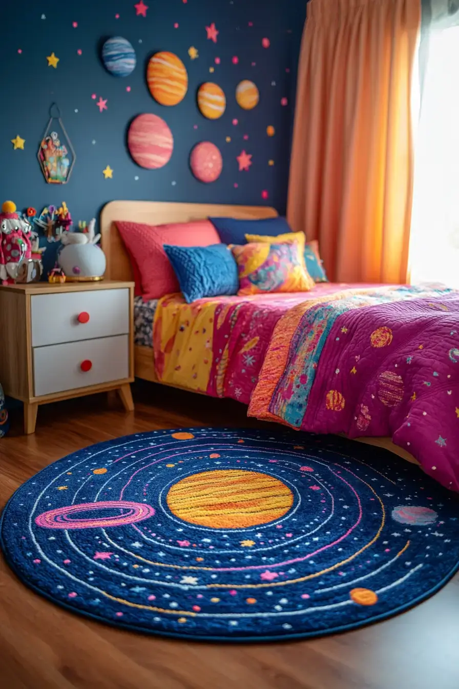 space themed bedroom